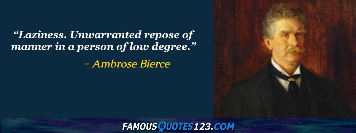 Ambrose Bierce