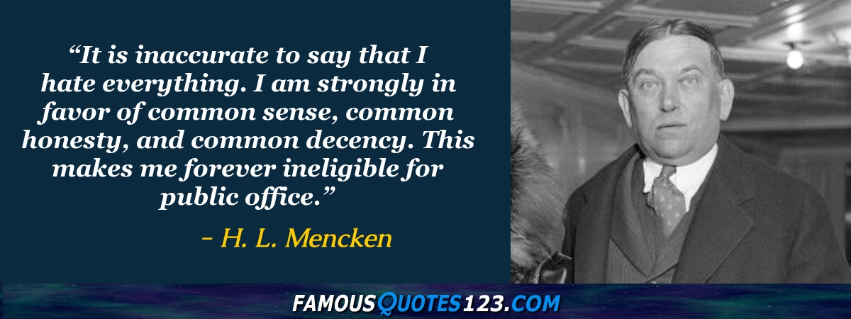 H. L. Mencken