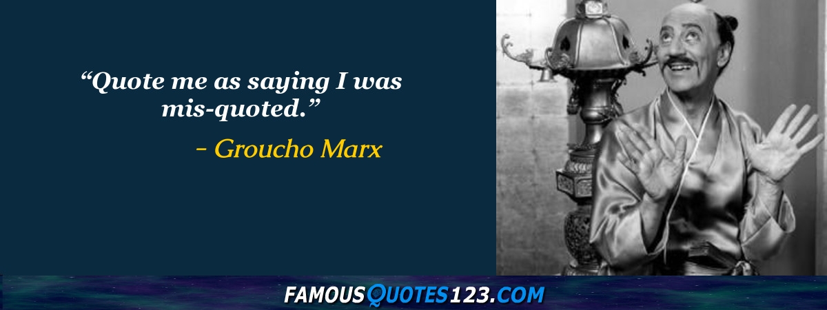 Groucho Marx