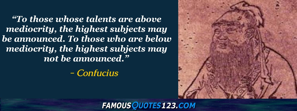 Confucius