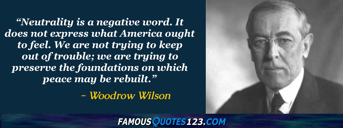 Woodrow Wilson