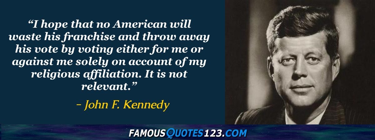 John F. Kennedy