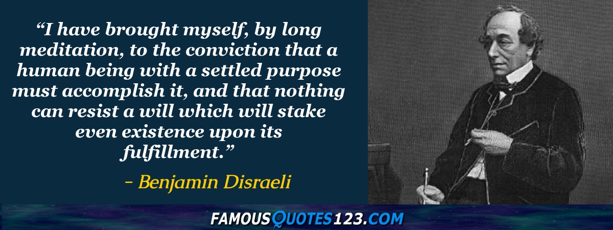 Benjamin Disraeli