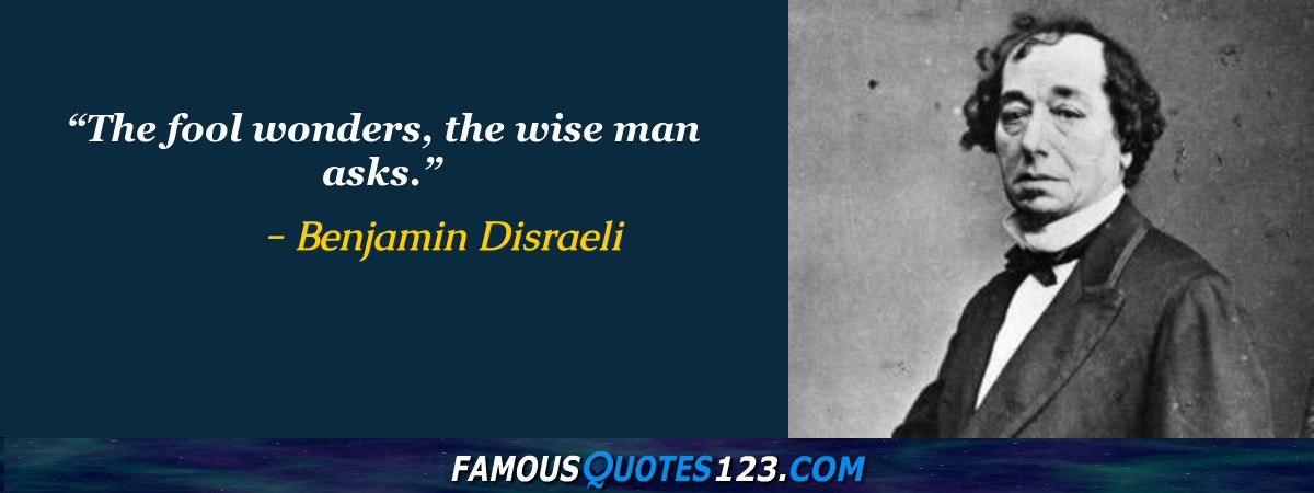 Benjamin Disraeli