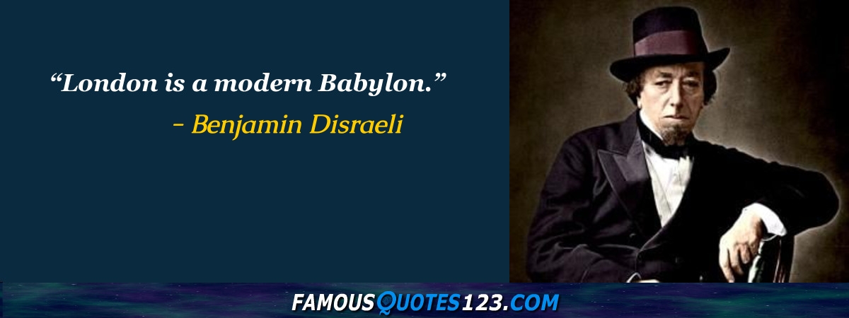 Benjamin Disraeli