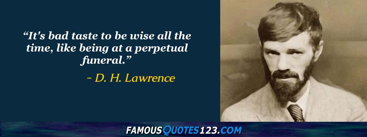 D. H. Lawrence