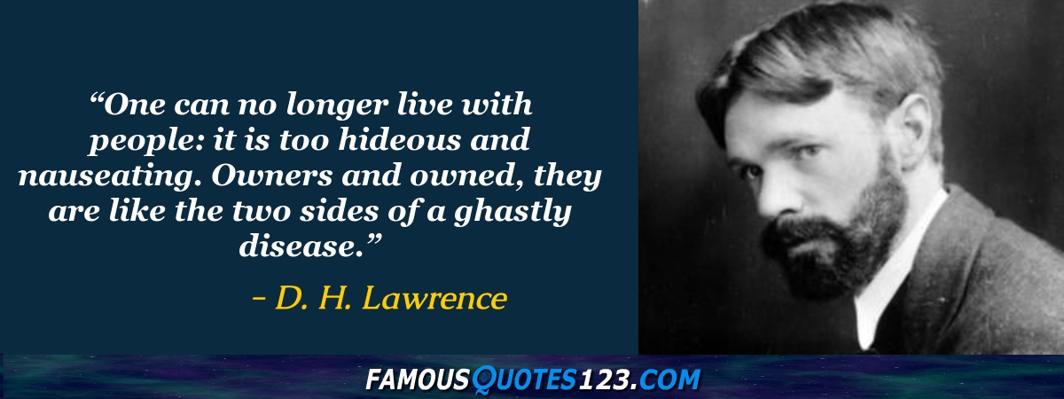 D. H. Lawrence