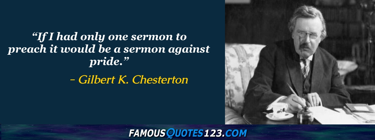 Gilbert K. Chesterton