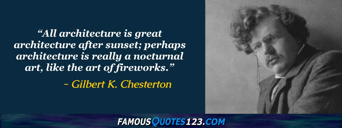 Gilbert K. Chesterton