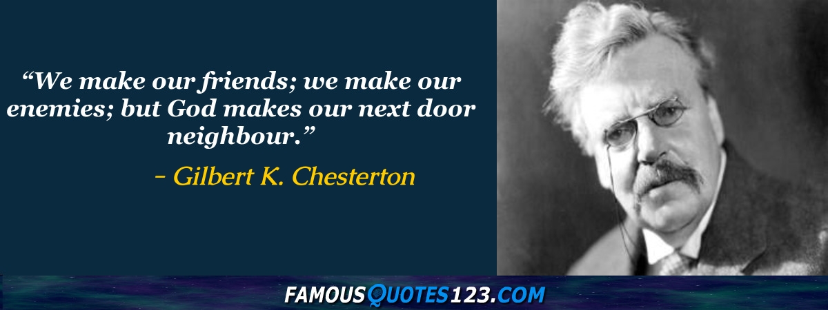 Gilbert K. Chesterton