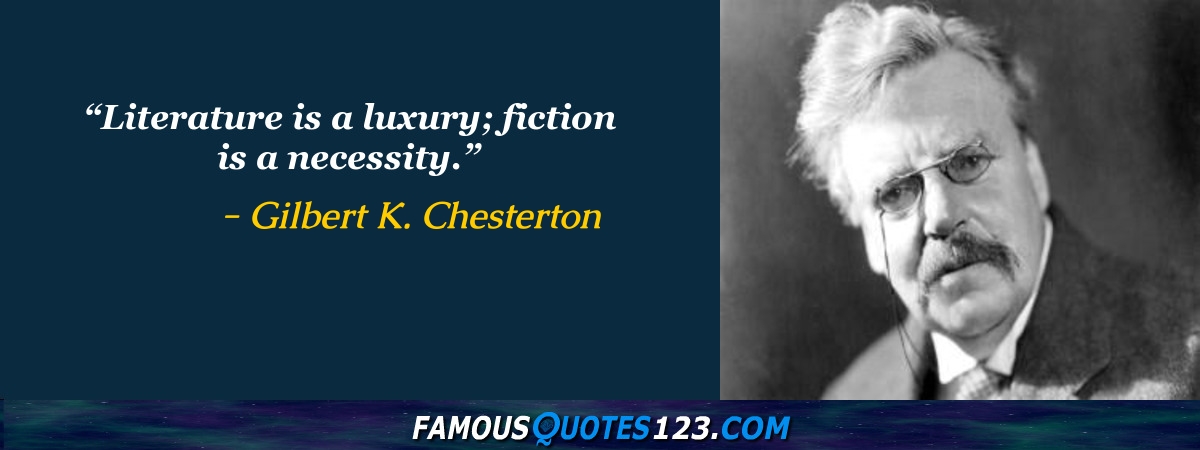 Gilbert K. Chesterton