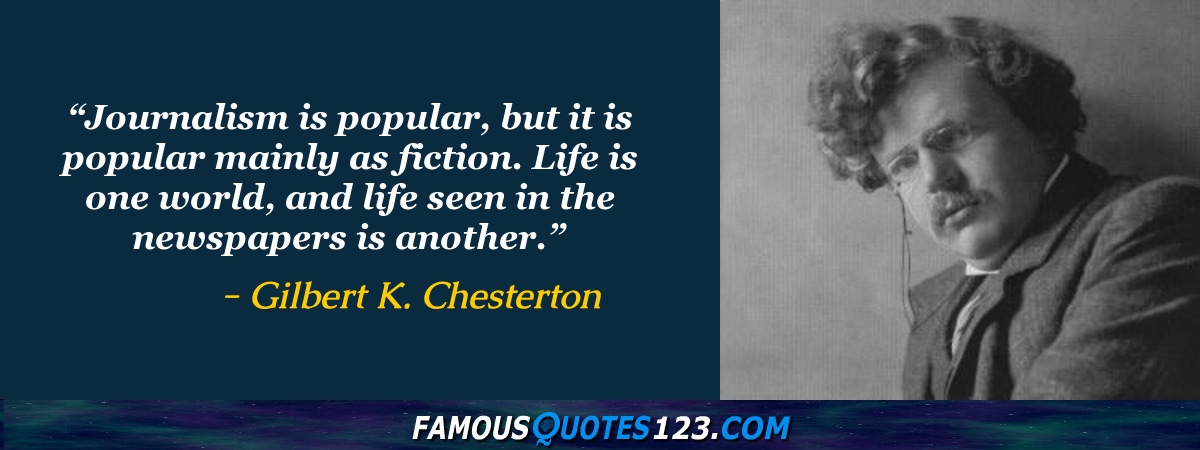 Gilbert K. Chesterton