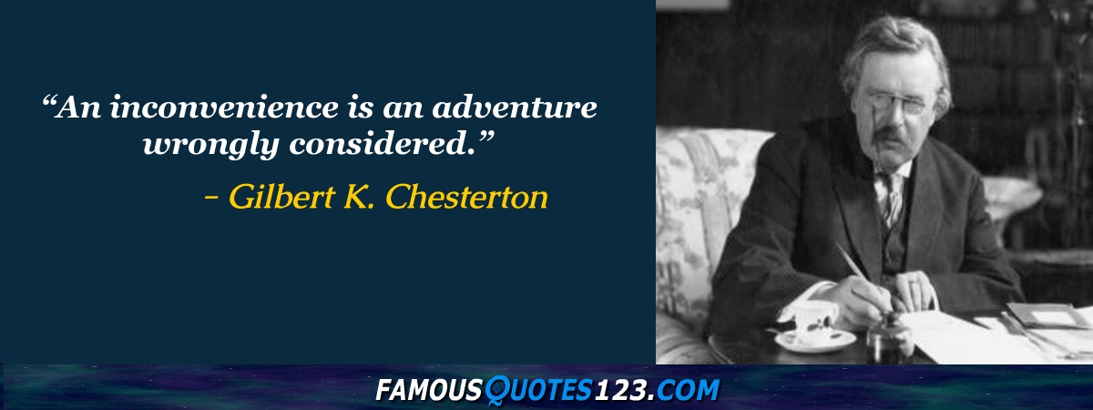 Gilbert K. Chesterton