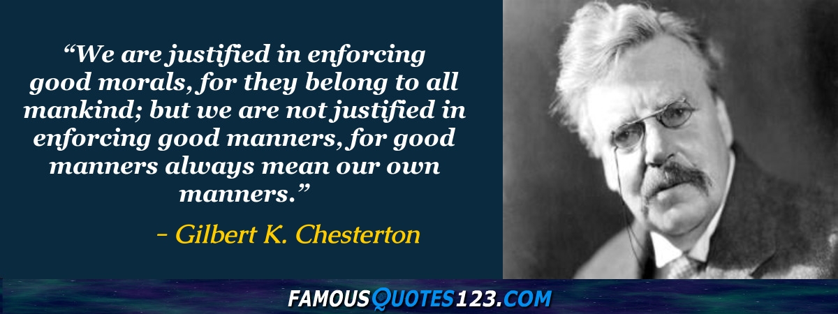 Gilbert K. Chesterton