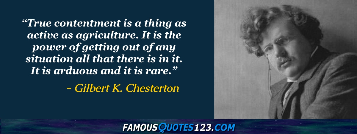 Gilbert K. Chesterton