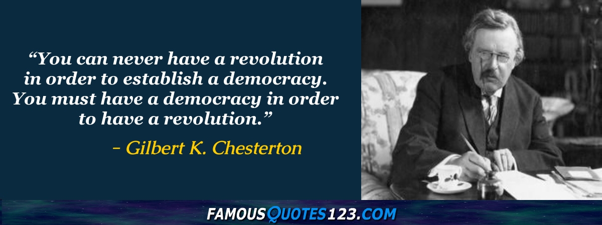 Gilbert K. Chesterton