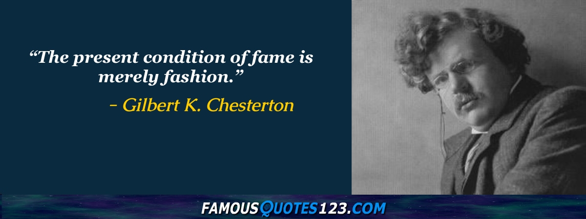 Gilbert K. Chesterton