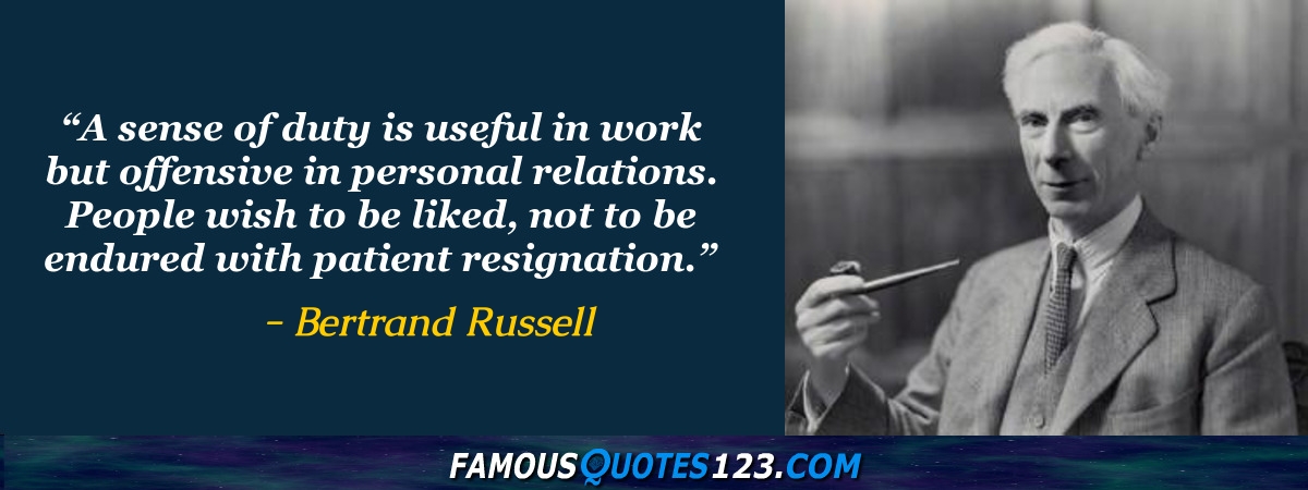 Bertrand Russell Quotes on Happiness, Life, People and Truth