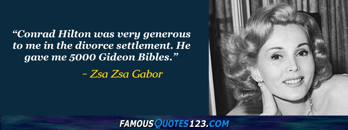 Zsa Zsa Gabor