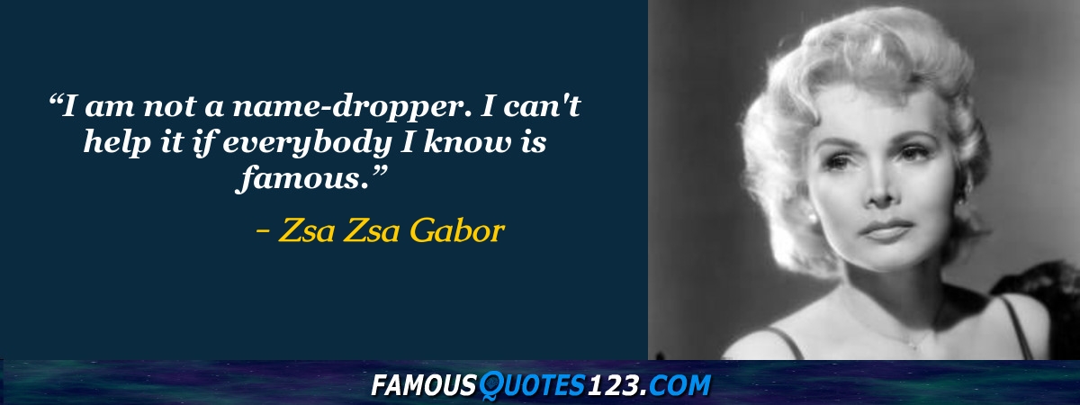 Zsa Zsa Gabor