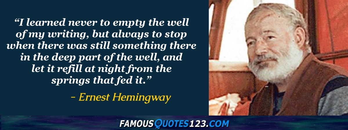 Ernest Hemingway