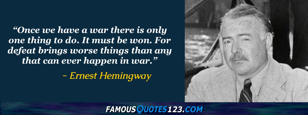 Ernest Hemingway