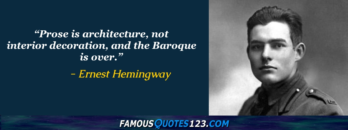 Ernest Hemingway