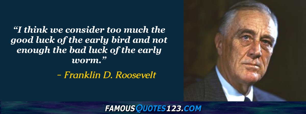 Franklin D. Roosevelt