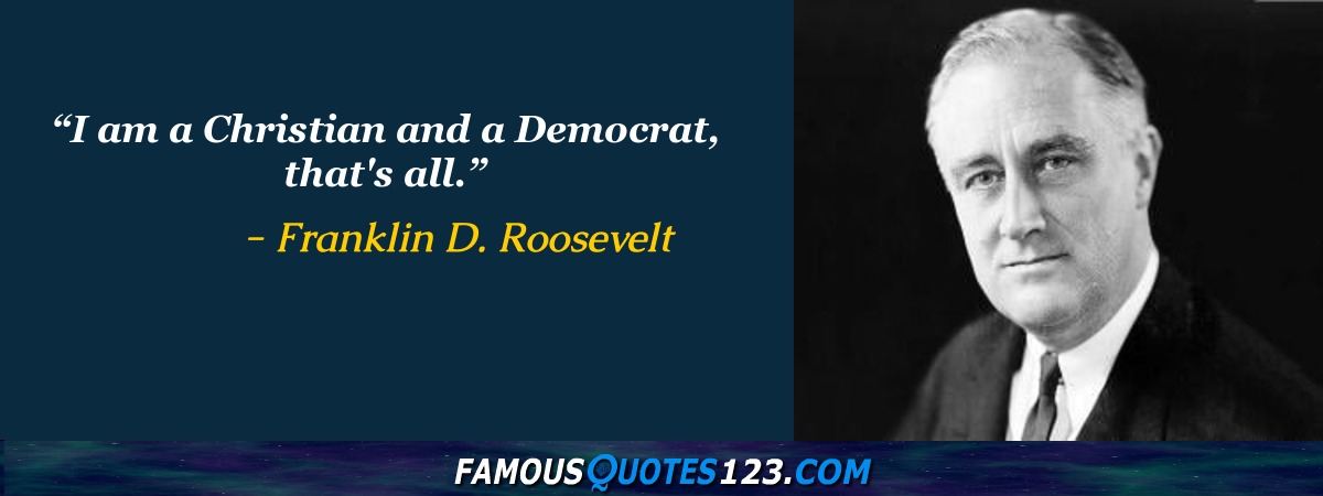 Franklin D. Roosevelt