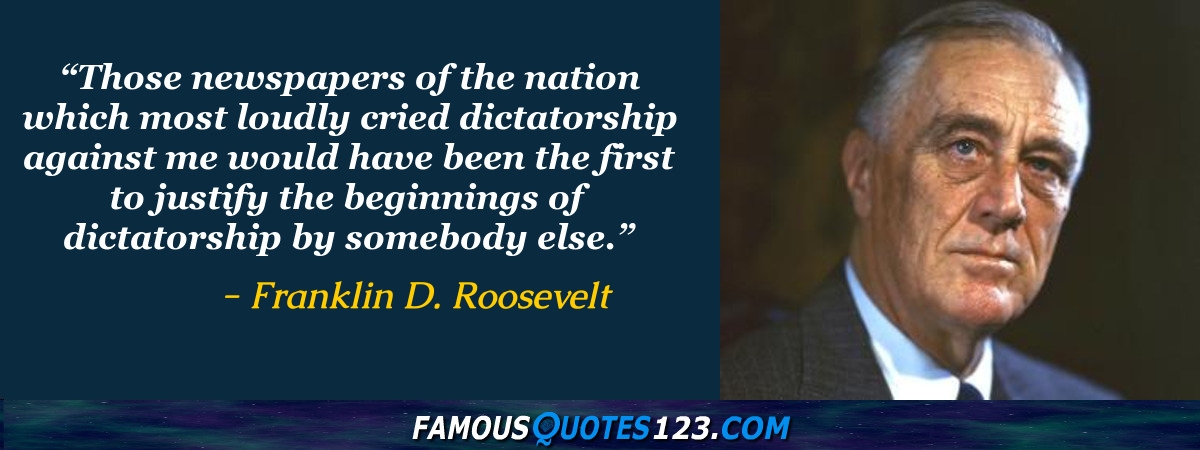 Franklin D. Roosevelt