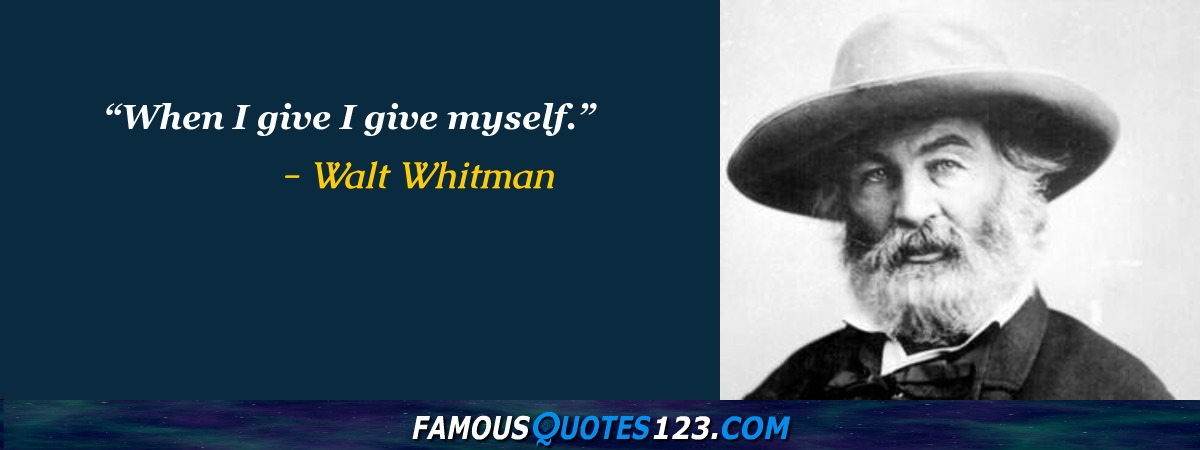 Walt Whitman