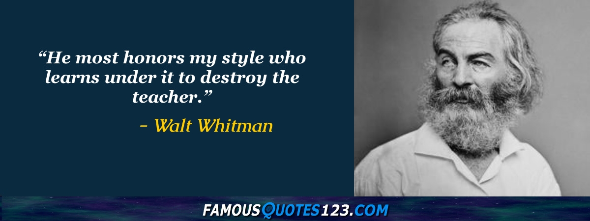 Walt Whitman