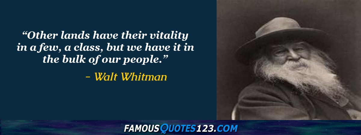 Walt Whitman