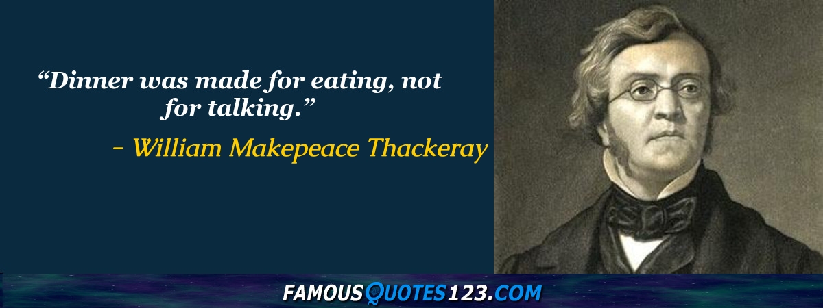 William Makepeace Thackeray