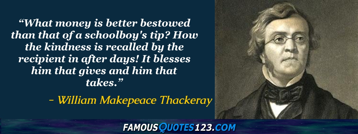 William Makepeace Thackeray