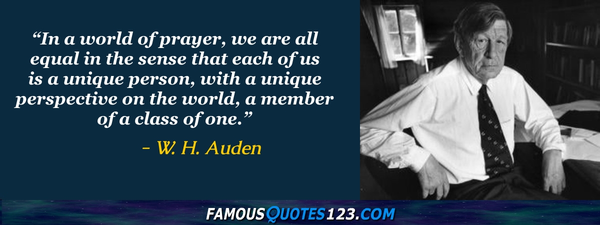 W. H. Auden