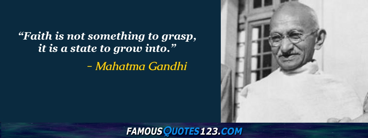 Mahatma Gandhi