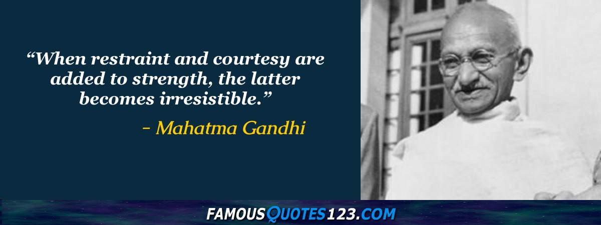 Mahatma Gandhi