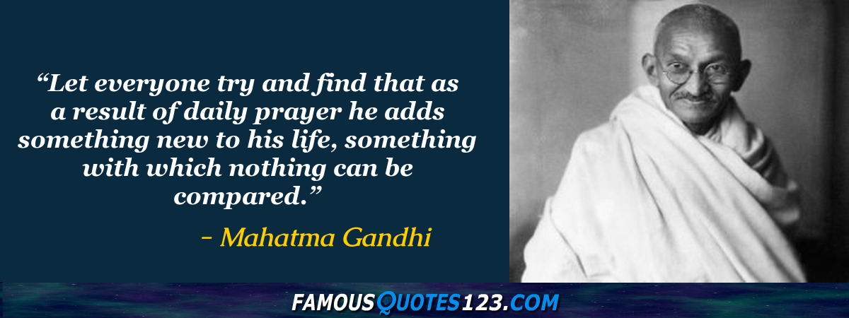 Mahatma Gandhi