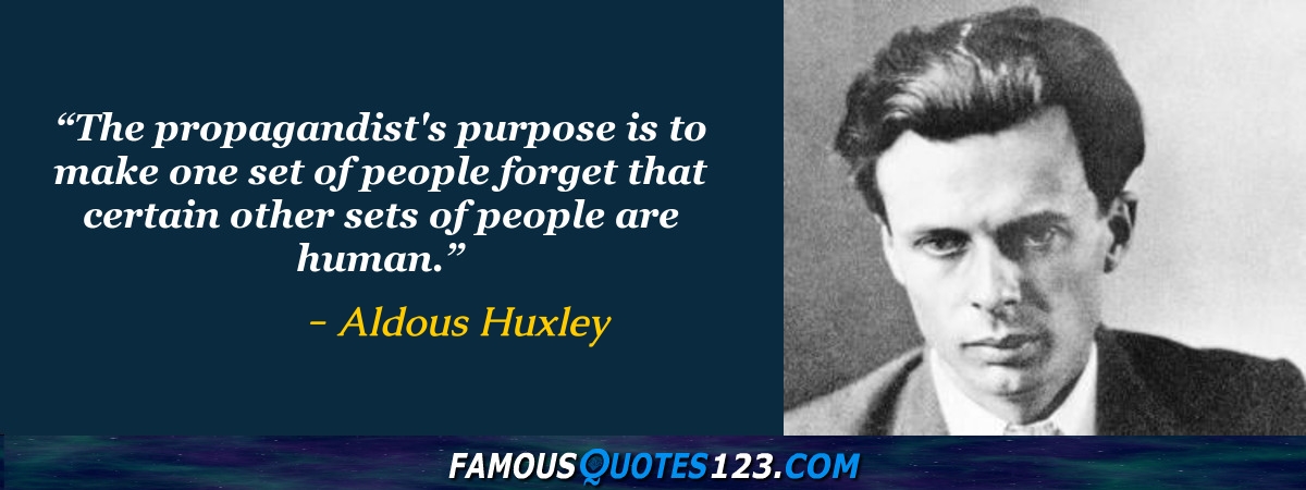 Aldous Huxley