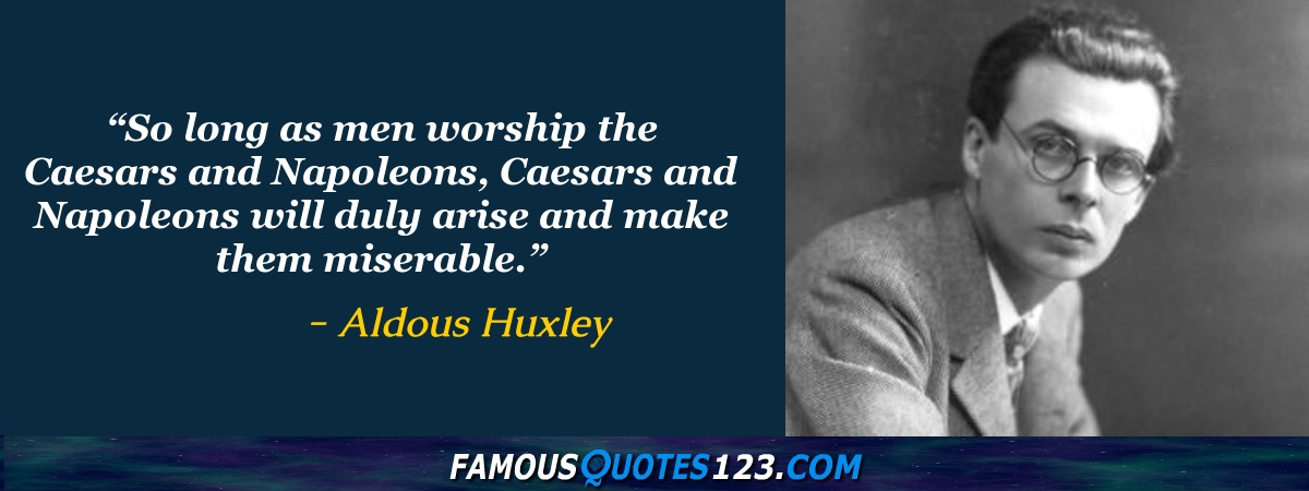 Aldous Huxley