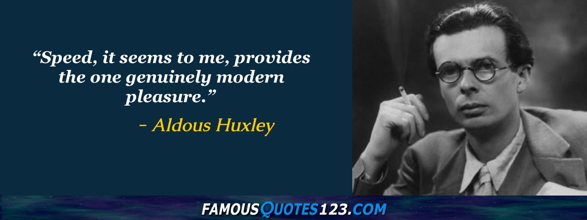 Aldous Huxley