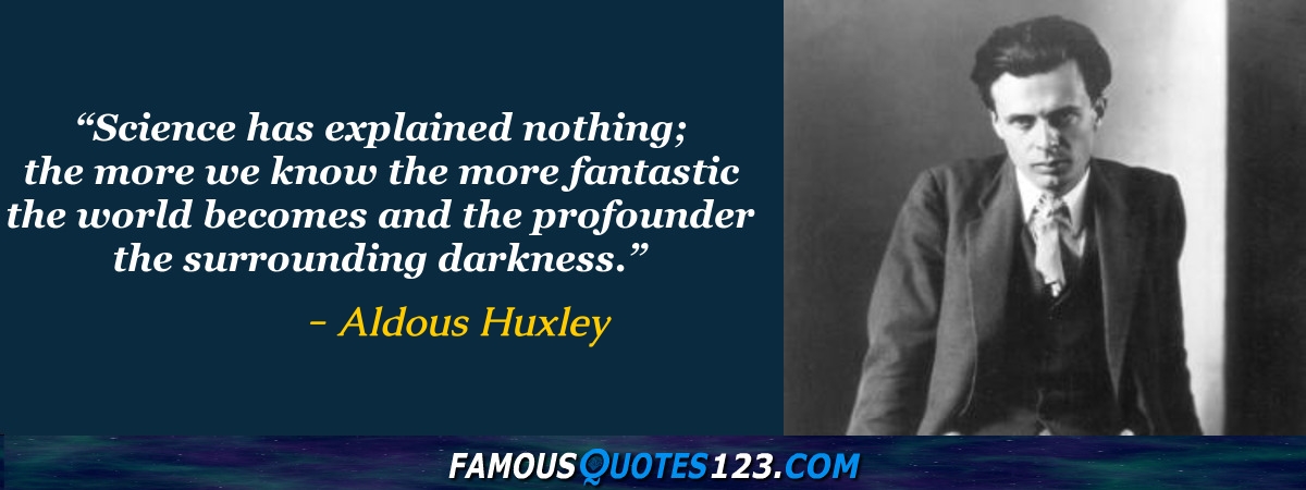 Aldous Huxley