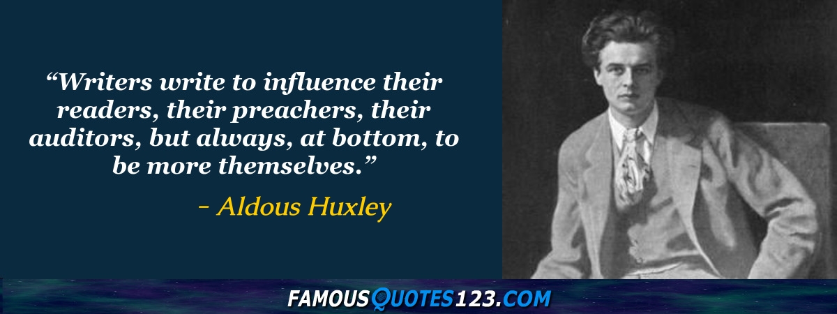 Aldous Huxley