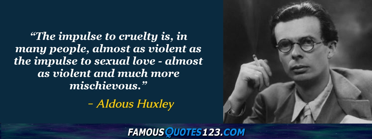 Aldous Huxley