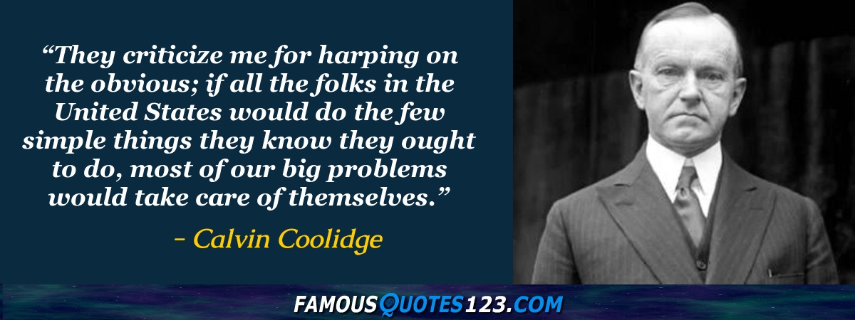 Calvin Coolidge