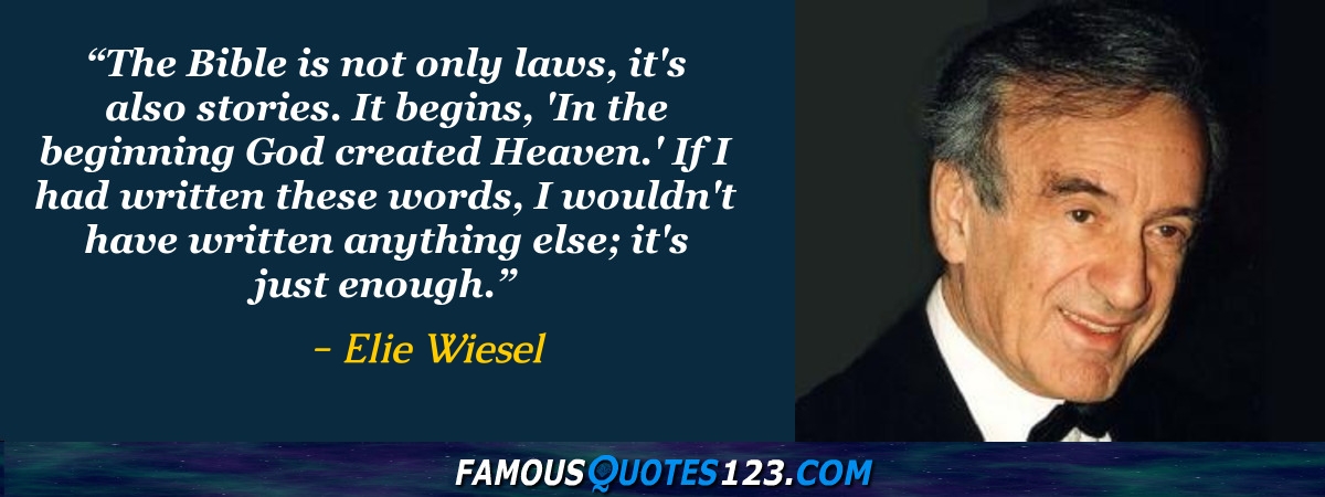 Elie Wiesel