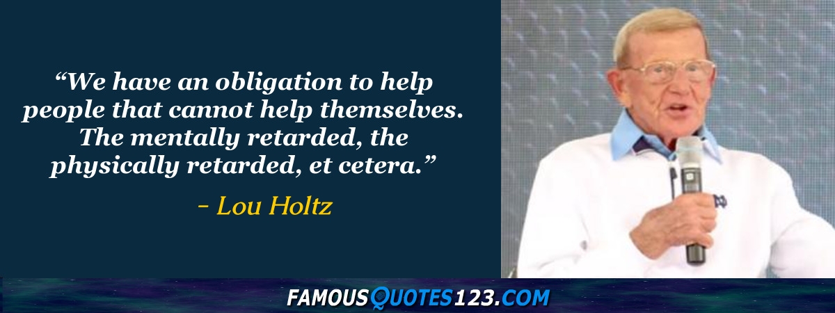 Lou Holtz