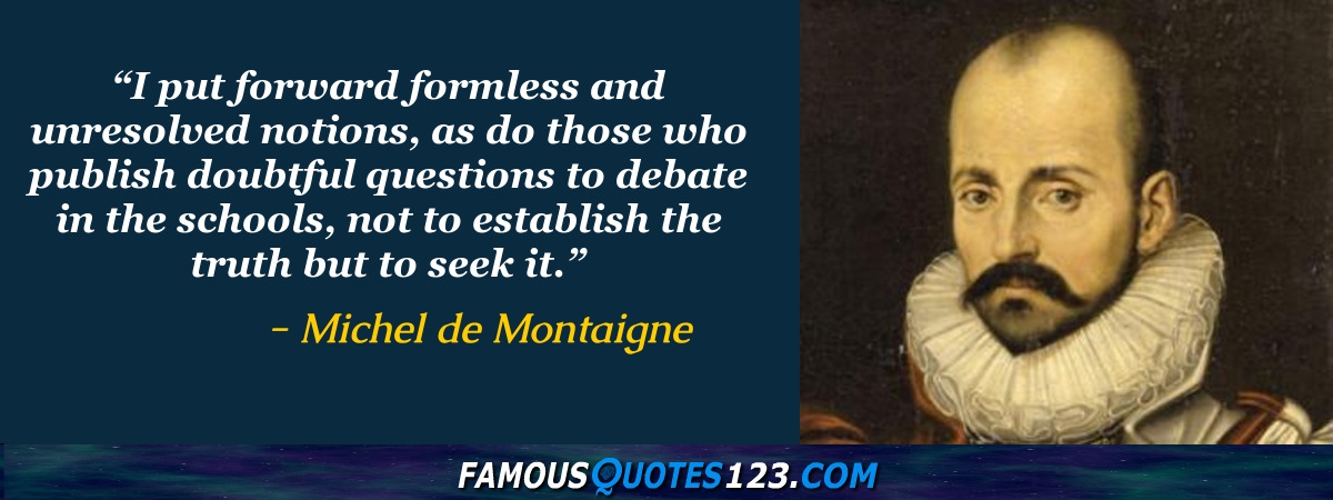 Michel de Montaigne