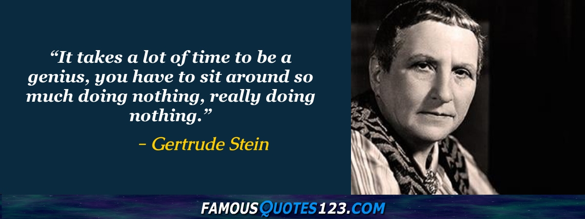 Gertrude Stein